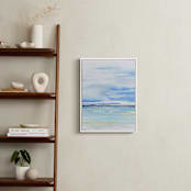 "Muse Triptych (center)" - Art Print in sea by Roberta Hoiness Art - In a Room