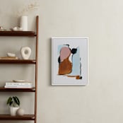 "Spring No. 16" - Art Print in Blush by Cait Courneya - In a Room