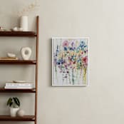 "Wildflowers" - Art Print in rose by Lindsay Megahed - In a Room