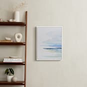 "Muse Triptych (left)" - Art Print in sea by Roberta Hoiness Art - In a Room