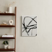 "Plant Cell 1" - Art Print in Black and White by Mary Gaspar - In a Room