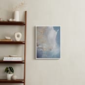 "Undertow" - Art Print in Gray Blue by Julia Contacessi - In a Room