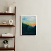 "Yonder" - Art Print in Grass Green by Lindsay Megahed - In a Room