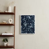 "Indigo Ink" - Art Print in Indigo by Erin McCluskey Wheeler - In a Room