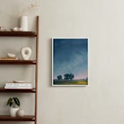 "Twilight" - Art Print in Twilight Blue by Stephanie Goos Johnson - In a Room