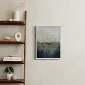 "Neutral Ground" - Art Print in Moss Green by Lorent and Leif - In a Room