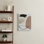 "Shape Shifters" - Art Print in clay salt by Lauren Packard - In a Room