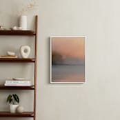 "Early Rise" - Art Print in Orange Sunburst by Amy Hall - In a Room