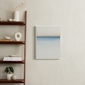 "Playa One" - Art Print in Nautical Blue by Emily Magone - In a Room