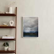 "Rain and Light" - Art Print in Rain Blue by Brian Sostrom - In a Room