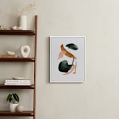 "Calm Forest No.18" - Art Print in Forest Green by Cait Courneya - In a Room