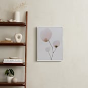 "Mokuren03" - Art Print in Pale Pink by jinseikou - In a Room