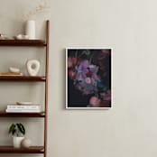 "Midnight Petals" - Art Print in Midnight Plum by Amy Hall - In a Room