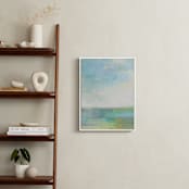 "Blue Cove" - Art Print in Lake by AlisonJerry - In a Room