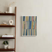"Non Stop Fun" - Art Print in Lagoon by Pippin Schupbach - In a Room