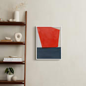"Dippin In" - Art Print in White by Celeste Duffy - In a Room
