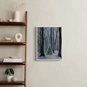 "Silent Night Woods" - Art Print in Winter by Karina Racz - In a Room
