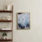 "Only Motion" - Art Print in Deep Sea by Carole Crohan - CaroleeXpressions - In a Room