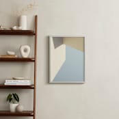 "Structure II" - Art Print in Eggshell by Kamala Nahas - In a Room