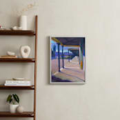 "Melting Reality" - Art Print in Cool Beige by Sue MacLeod-Beere - In a Room