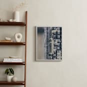 "Gravel Ride" - Art Print in gravel by Janie Allen - In a Room