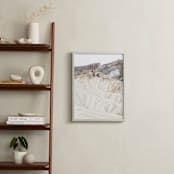 "White Canyon 5" - Art Print in cream by Kamala Nahas - In a Room