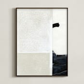"Construct 9 " - Art Print in Neutrals by Ashleigh Ninos - Framed