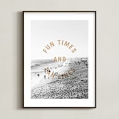 "tan lines" - Art Print in tan by Lindsay Stetson Thompson - Framed