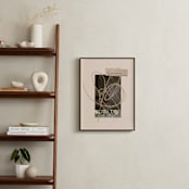 "Curl Up & Settle In" - Art Print in Original by Kimberly Young - In a Room