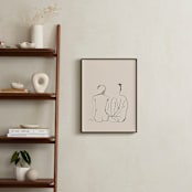 "LES FILLES" - Art Print in Papyrus by Annie Clark - In a Room