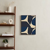 "Still I" - Art Print in Indigo by Deborah Velasquez - In a Room