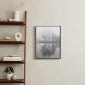 "Real Reflections" - Art Print in Mist by Massimiliano Massimo Borelli - In a Room