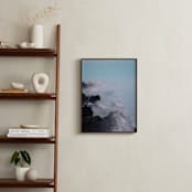 "Minerals #2" - Art Print in ice blue by Claire Duda - In a Room