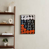 "Moon, Sun and Midnight" - Art Print in Sun by Deborah Velasquez - In a Room