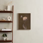 "Single Dahlia Flower" - Art Print in Earth by Sarah Hart Morgan - In a Room