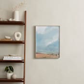 "Rocky Beach" - Art Print in Sky by Lindsay Megahed - In a Room