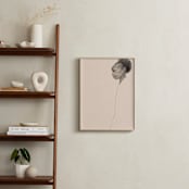 "Jane" - Art Print in Muslin Ivory by jinseikou - In a Room