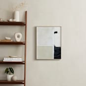 "Construct 9 " - Art Print in Neutrals by Ashleigh Ninos - In a Room