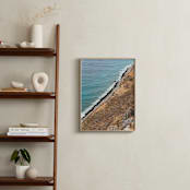 "Rose Gold" - Art Print in Aegean Blue by Lindsay Ferraris Photography - In a Room