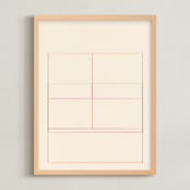 "Windows 2" - Art Print in Clear by Sumak Studio - Framed