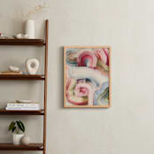 "clouds of color I" - Art Print in Rainbow by Sumak Studio - In a Room