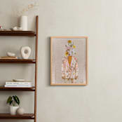 "Forever Blooming" - Art Print in Golden Meadow by Theresa Bear - In a Room