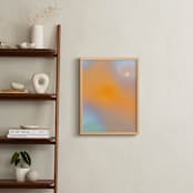 "The Future Is Calling" - Art Print in Sunset by Anna Joseph - In a Room