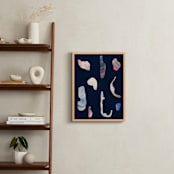 "Ancient Shapes 2" - Art Print in Prehistoric by Sumak Studio - In a Room