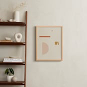 "Les Italiennes II" - Art Print in Earth by Alex Roda - In a Room