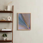 "Key West Palm" - Art Print in Sea Blue by Jonathan Brooks - In a Room