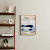 "Coastal Chic II" - Art Print in Sky by Lindsay Megahed - In a Room