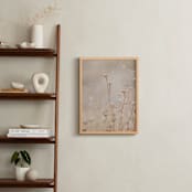 "winter thistle no.1" - Art Print in vintage by Crystal Lynn Collins - In a Room