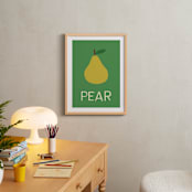 "fruit III" - Art Print in Green by Ellen Schlegelmilch - In a Room