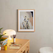 "Left it in Marfa" - Art Print in Peach by Kati Ramer - In a Room